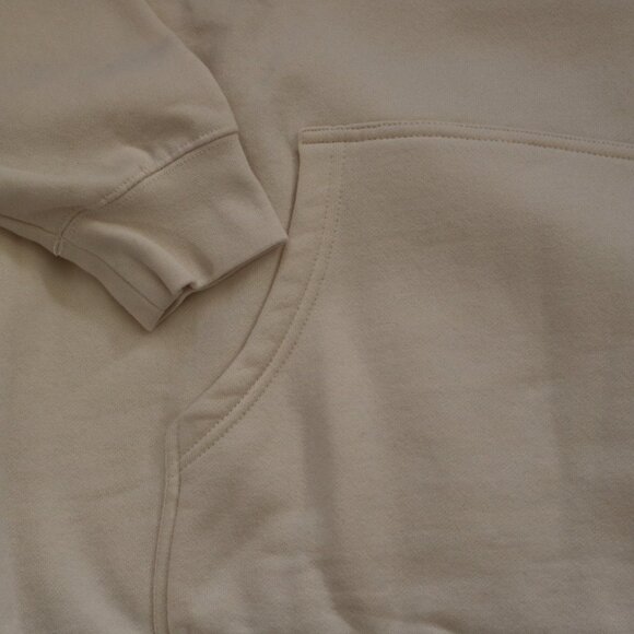 Glossier Off-White Hoodie with Pink Detail - Picture 2 of 5